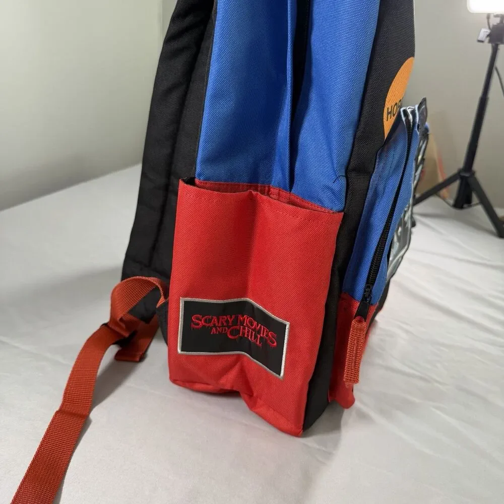 NEW Horror Ghost Face Scary Movies & Chill Backpack Steven Rhodes Halloween HHN
